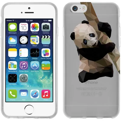 Produktbild von PhoneNatic Case kompatibel mit Apple iPhone 6s / 6 Silikon-Hülle Vektor Tiere M4