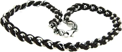 Produktbild von 917-02476-040 Kordelarmband mit brauner Stoffkordel Gooix