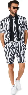 Produktbild von Shorts Suit Zazzy Zebra Anzug - Sommer Kostüm Größe: 50
