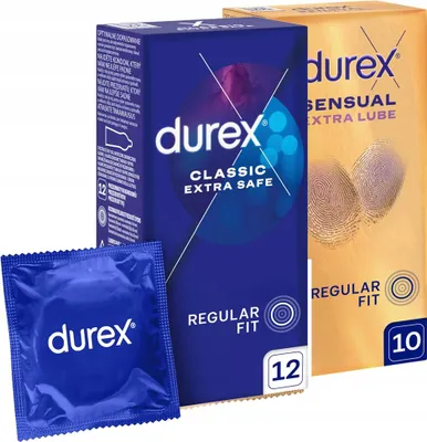 Obrázok produktu pre Durex Sensual Extra Lube prezerwatywy