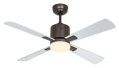 Immagine prodotto di Ventilatore da soffitto ECO NEO III 103 Bronzo - Wengé/Argento WiFi con luce