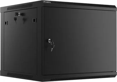 Obrázok produktu pre Lanberg 19" 9U 600X600 Schwarz Metalltür Rack Einbauschrank