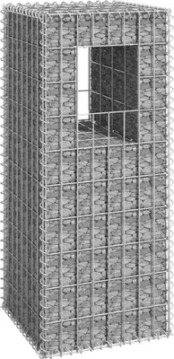Obrázek produktu pro Maison Exclusive - Gabionový sloup 40x40x100 cm železo