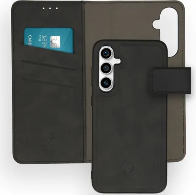 Produktbild von imoshion Entfernbare 2-1 Luxus Klapphülle Samsung Galaxy S23 FE - Schwarz