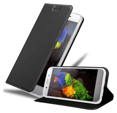 Image de Cadorabo Housse de téléphone portable pour Sony Xperia XZ PREMIUM Housse de protection en noir Cover Etui Book Case Booklet