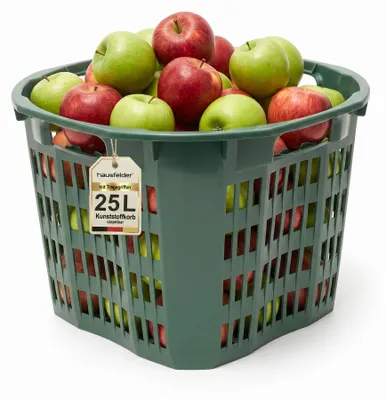 Produktbild von Erntekorb Gartenkorb, Grün, 25 Liter, 1 Stück