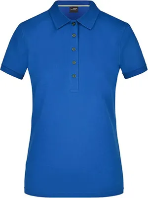 Produktbild von James+Nicholson JN707 | Damen Pima Polo / feine Piqué-Qualität - Farbe: Royal - Größe: S