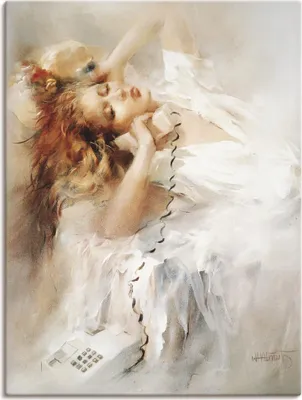 Produktbild von ARTland Leinwandbild Hoffnungsvoll Größe: 45x60 cm