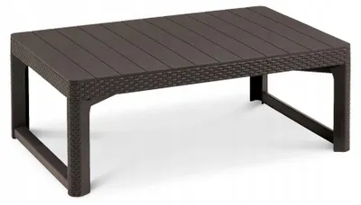 Produktbild von Keter Lyon Gartentisch - 116 x 71 x 40 – 65 cm - braun