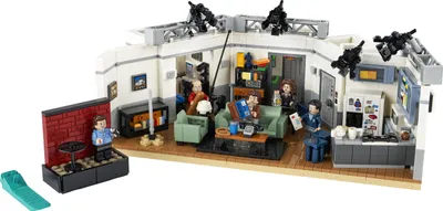 Produktbild von LEGO 21328 Ideas Seinfeld Apartment Set für Erwachsene, Geschenkidee mit Jerry Seinfeld als Minifigur