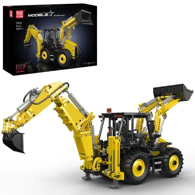 Obrázek produktu pro Mould King 17036, stavebnice technického bagru, dálkově ovládaný bagr s motorem, model stavebního vozidla, stavební kostky, dárek pro dospělé (2239 dílků)