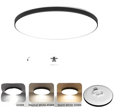 Obrázok produktu pre Stropné svietidlo, diaľkové ovládanie, nastaviteľné RGB osvetlenie, 50W, 3 farby