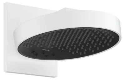Image de Douche de plafond hansgrohe Rainfinity 250, 3 jets, avec raccord mural, finition blanc mat