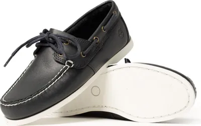 Zdjęcie produktu dla TIMBERLAND – Męskie skórzane buty żeglarskie 2-eye – rozmiar 41