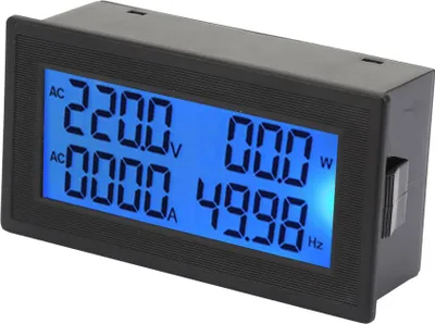 Image de Qcwwy YB5140DM Ampèremètre AC multi-fonction Voltmètre 0~20a Outil de mesure électrique Pour la surveillance de la puissance�� Idéal pour une utilisation domestique et industrielle
