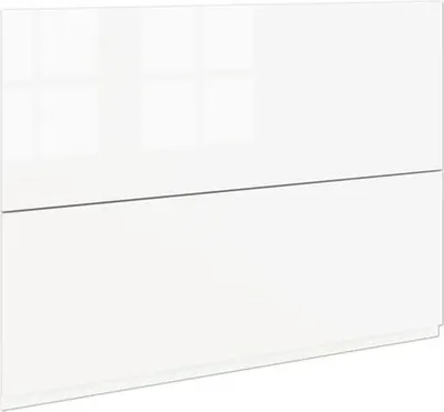 Produktbild von PICCANTE Smart Frontenset Oberschrank 90 cm Falttür LAQUER WHITE hochglanz lackiert mit integrierter Griffmulde W""