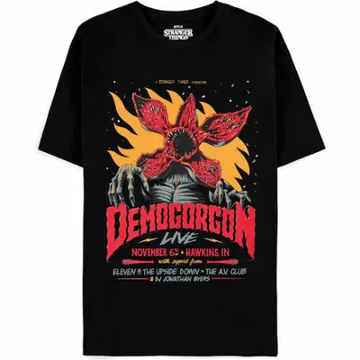 Zdjęcie produktu dla DIFUZED T-shirt Stranger Things z Demogorgon - Oficjalny Produkt