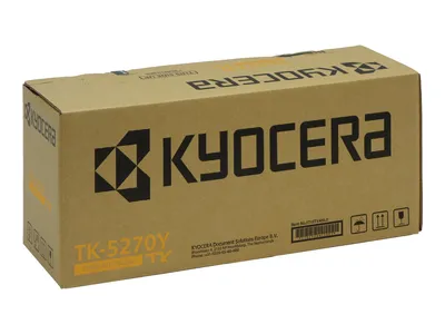 Immagine prodotto di Kyocera TK 5270Y - Giallo - Originale - Set di toner - per ECOSYS M6230cidn, M6230CIDN/KL3, M6630cidn, M6630CIDN/KL3, P6230cdn, P6230CDN/KL3