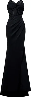 Produktbild von Moda Minx Abendkleid Evelyn Long Dress mit langem Beinschlitz black L