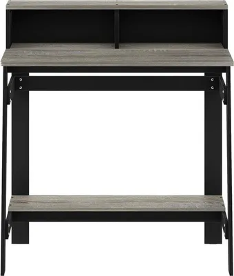Produktbild von Schwarzes Schreibtisch mit Schublade für Homeoffice