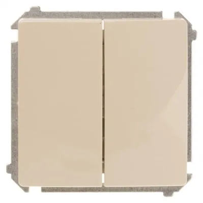 Imagen del producto de Contact-Simon BMW6/2.01/12, plástico, IP20, IP44, 230 V, 10 A, 75 mm, 41 mm