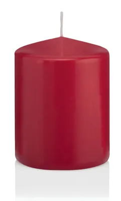 Produktbild von Wiedemann 218115.056 Stumpenkerze - 80 x 60 mm, altrot