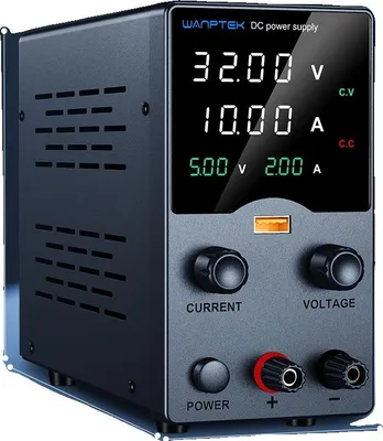 Produktbild von Laborstromversorgung, einstellbare Ausgangsspannung, einstellbarer Ausgangsstrom, USB-Schnellladeanschluss, GA3010H 32V 10A