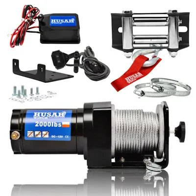 Zdjęcie produktu dla Wyciągarka do quadów i ATV HUSAR WINCH BST2000LBS