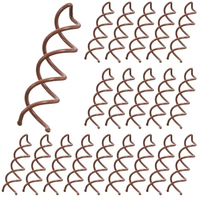 Produktbild von Haarnadel Dutt-Clip Spirale - 20 Stück - Metall - Krallenfrei