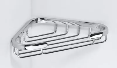 Image de Étagère de douche d'angle Bemeta Cytro chromée