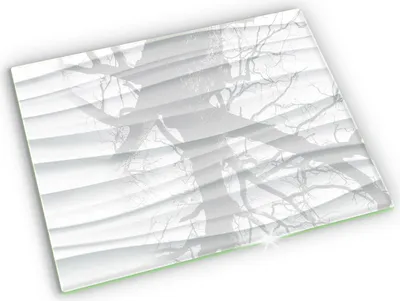 Produktbild von Glas Grabkerzen Untersetzer Motiv Gummifüße - 52x40 cm - Moderne Struktur