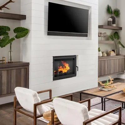 Produktbild von KRATKI MAJA 8kW Luftkamin-Einsatz Fi200 Ecodesign Gusseisen SCHLIESSSET