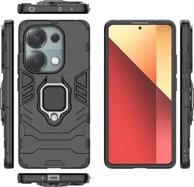 Immagine prodotto di Lenuo Armor custodia nuova per Xiaomi Redmi Note 13 Pro nera