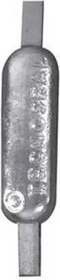 Produktbild von Tecnoseal Marine-sektoranode 4kg Silber 340 x 25 x 5 mm Silber 340 x 25 x 5 mm