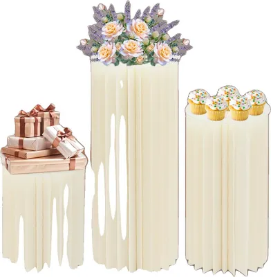 Immagine prodotto di Portafiori, Design resistente, Versatile per eventi, BIANCO, L