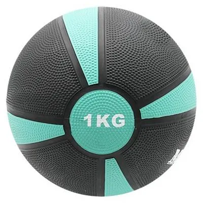 Produktbild von Medizinball aus Mikrozellularkautschuk Grün 1 kg für Fortgeschrittene mit griffiger Oberfläche