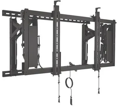 Produktbild von Chief ConnexSys Single Display Video Wall Mount - For Displays 42-80" - Black - Befestigungskit (Wandmontage)