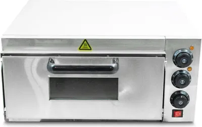 Produktbild von Bituxx Elektrischer Pizza Ofen 2000 Watt Silber MS-18167