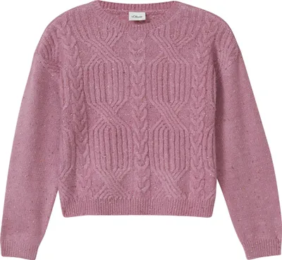 Produktbild von S. Oliver Strickpullover LILAC/PINK 134/140