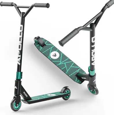 Produktbild von Apollo Stunt Scooter »Genius Pro 4.0« schwarz/türkis Tretroller Kinderroller