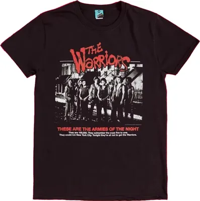 Produktbild von The Warriors - "Armies Of The Night" T-Shirt für Herren/Damen Uni TT186 (XL) (Schwarz)