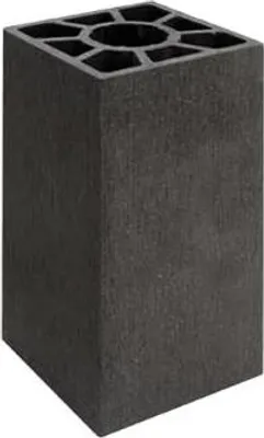 Produktbild von Witterungsbeständiger BPC Gartenpfosten in Grau für den Außenbereich 90x90x1900mm