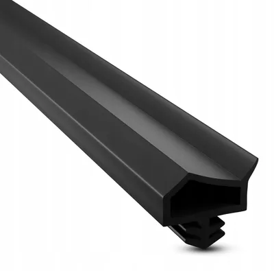 Produktbild von DQ-PP KD-14 Türdichtung Schwarz 100m Rolle