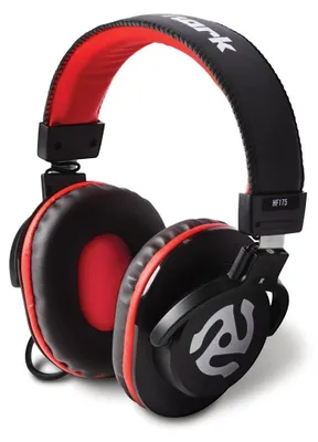 Produktbild von DJ-Kopfhörer im geschlossenem Design 40mm Treiber hochqualitativen Ohrmuscheln für Mixing und DJ-Monitoring 3m Kabel enthalten HF175 Schwarz