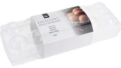Produktbild von Excellent Houseware Aufbewahrungsbox für Eier / Eierbehälter für 10 Eier aus Kunststoff