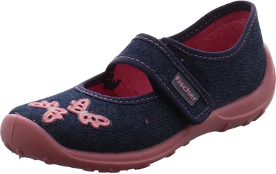 Obrázek produktu pro Dívčí pantofle značky Fischer denim blue/pink