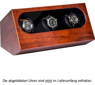 Produktbild von Augusta - Uhrenbeweger für drei Uhren Bubinga holzfarben - 5569.341
