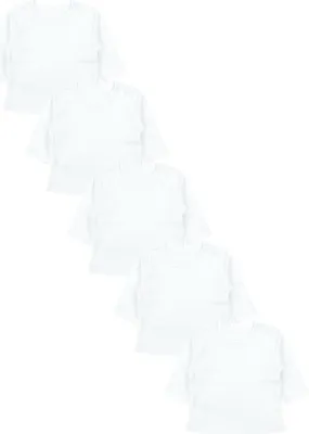 Produktbild von TupTam Baby Jungen Langarmshirt Gestreift 5er Set, Farbe: Weiß, Größe: 86