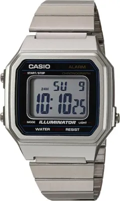 A close-up studio shot of a Casio digital watch.