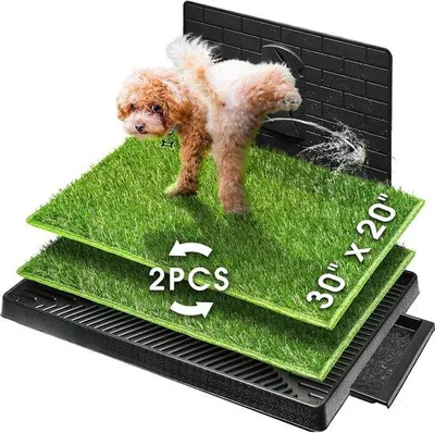Immagine prodotto di Tappetino per l'addestramento alla pulizia del cane, area per i bisogni del cane in casa, addestramento del cane, 76 x 51 x 6,5 cm
